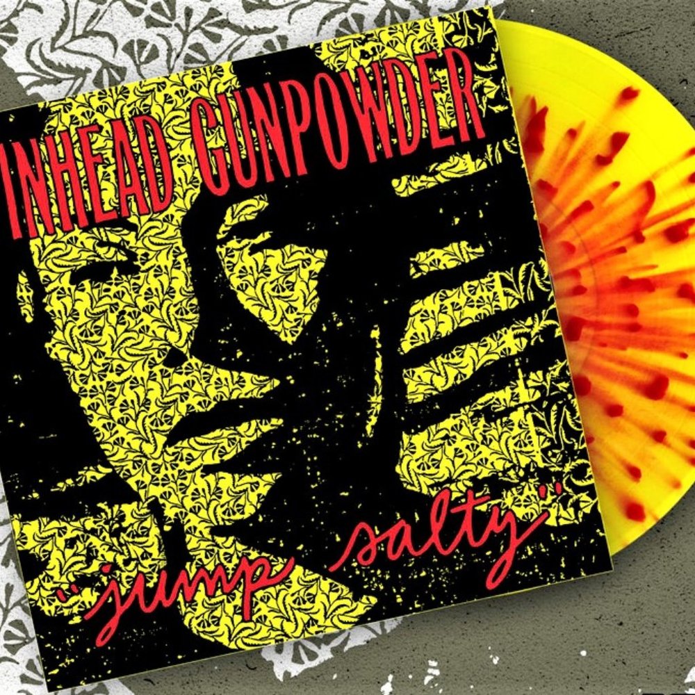 Pinhead Gunpowder Jump Salty LP ~ Ltd Ed Splatter Vinyl ~ New/Sealed!